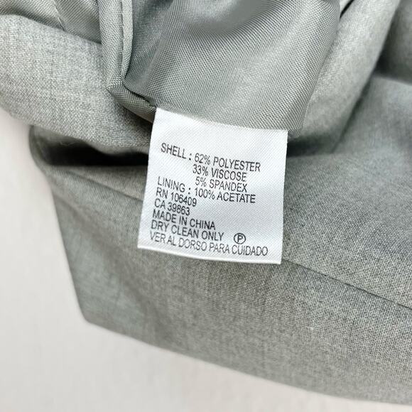 Gianni Bini Gray Sheath Dress Size 10 - Picture 3 of 12